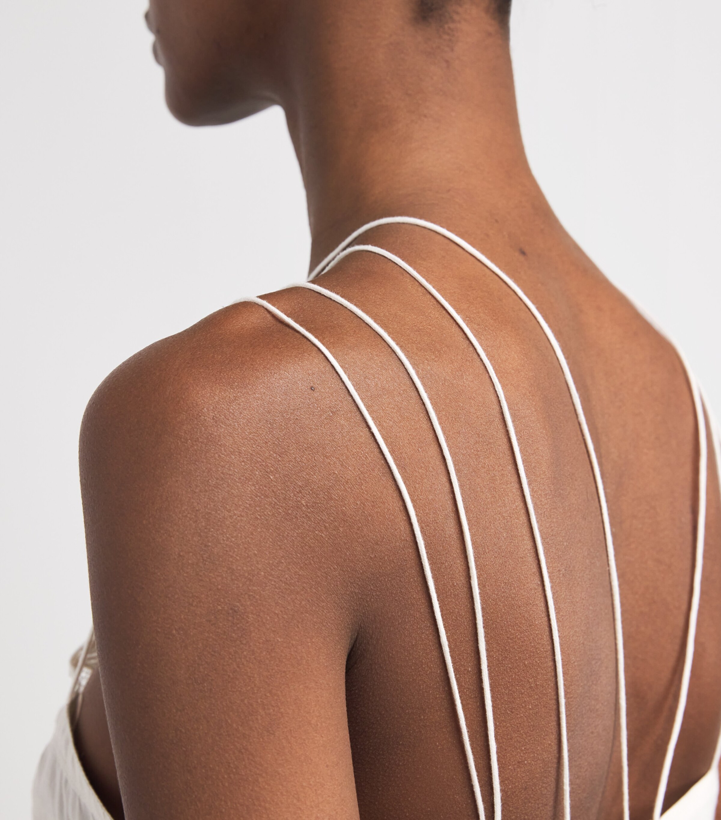 Isabel Marant Womens Ramie Ruffled Leana Top Ecru Image 6