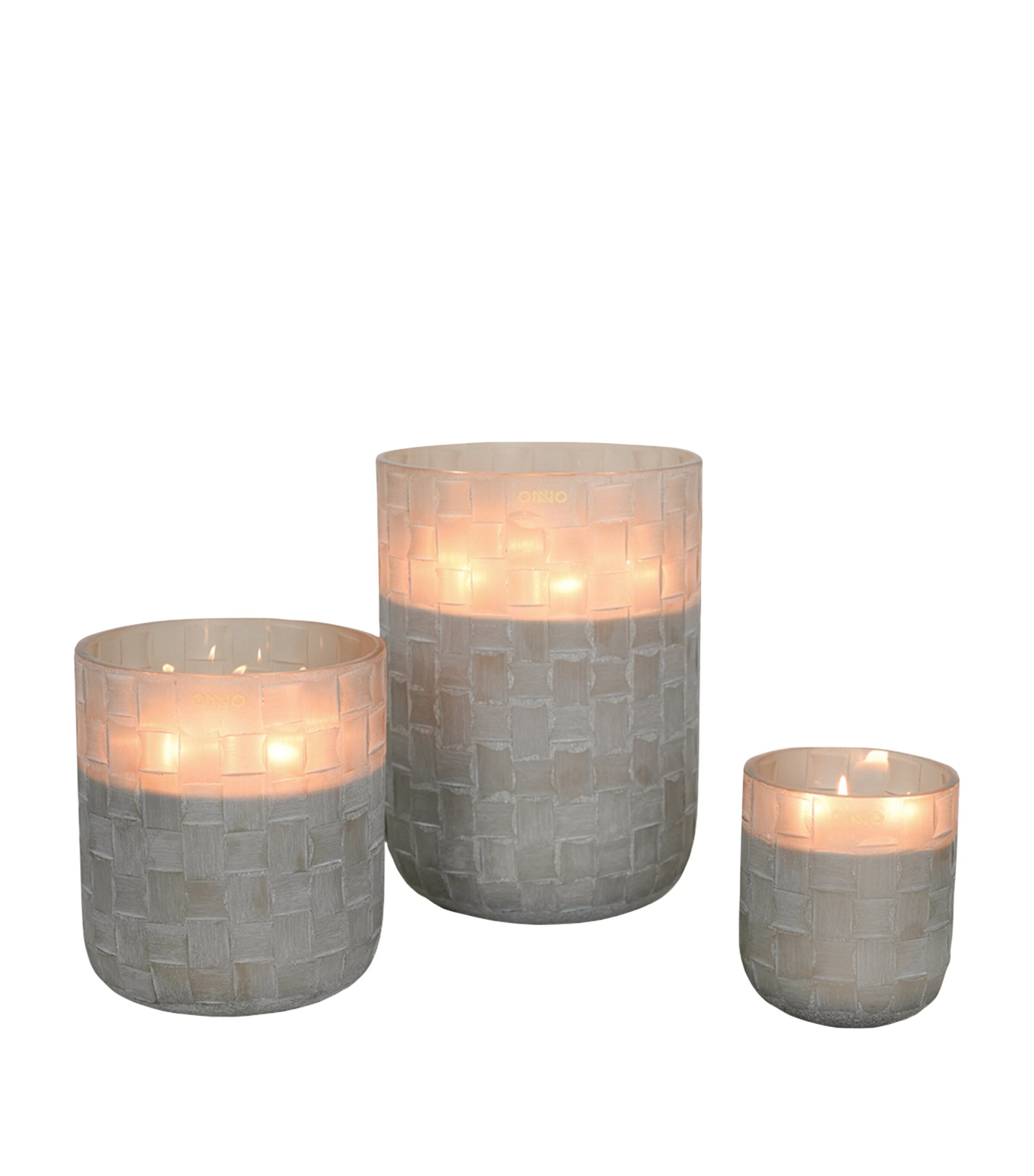 Medium Precious Oud Chess Candle (363g) GREY Image 2