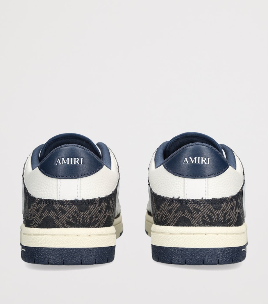AMIRI Skel Low-Top Sneakers Blk/blue Image 2