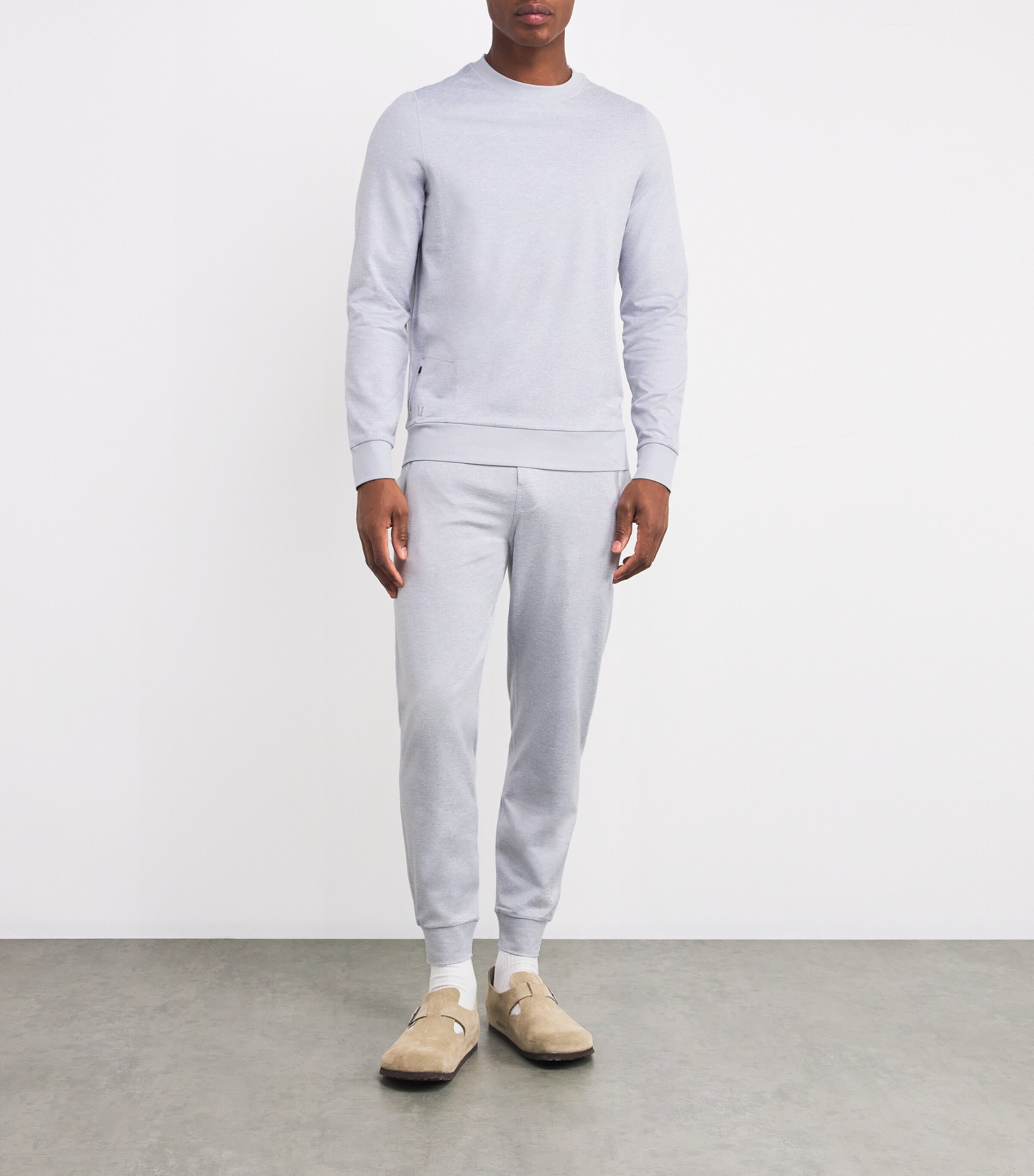 DreamKnit Ponto Performance Sweatshirt PLATINUM HEATHER Image 2