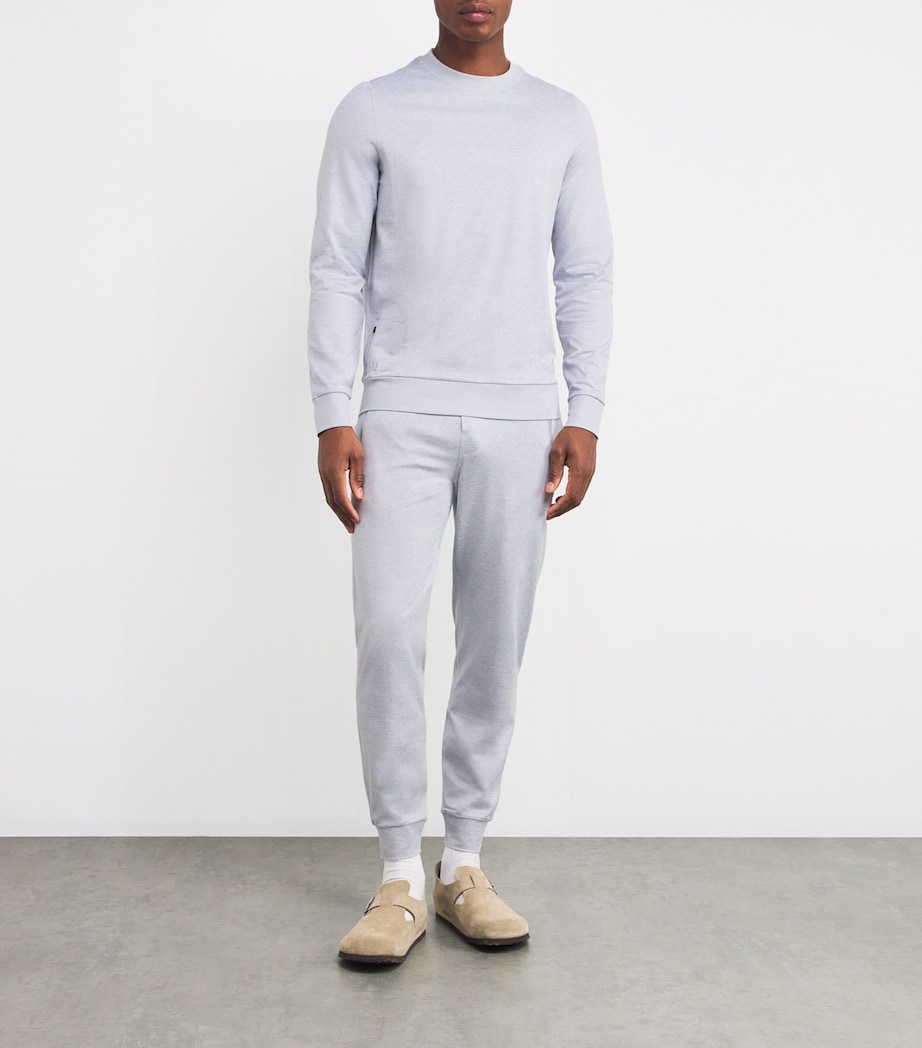 DreamKnit Ponto Performance Sweatshirt PLATINUM HEATHER Image 2