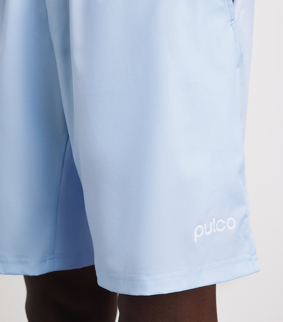 Pulco Studios Mens Cancun Shorts Sky Blue Image 3