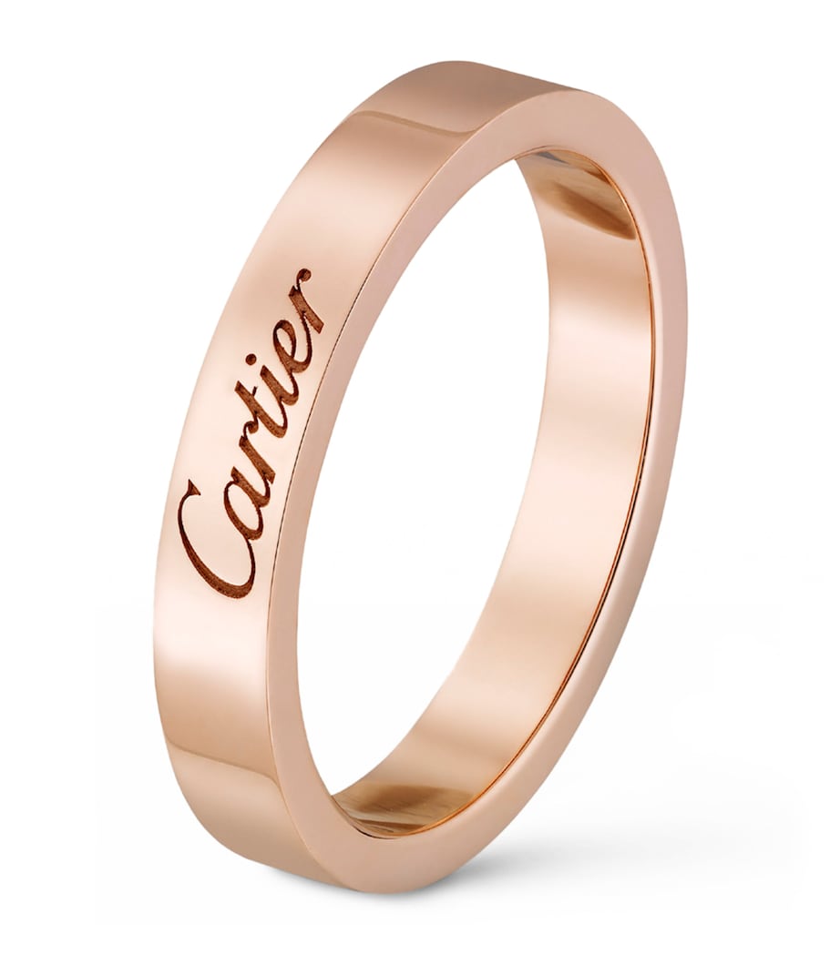 Cartier Rose Gold C de Cartier Wedding Band (3mm) Rose Gold Image 1