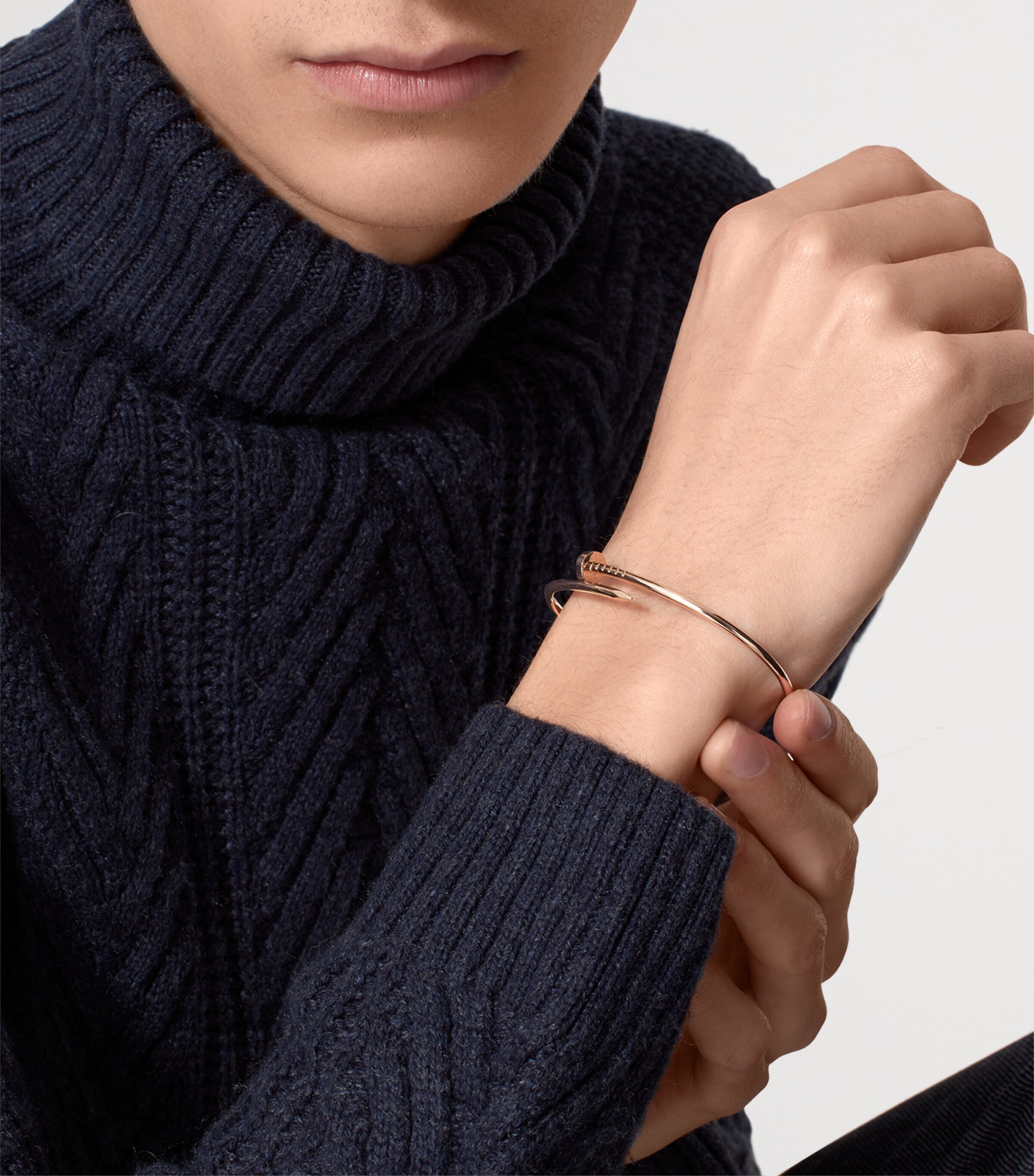 Small Rose Gold Juste Un Clou Bracelet ROSE GOLD Image 9