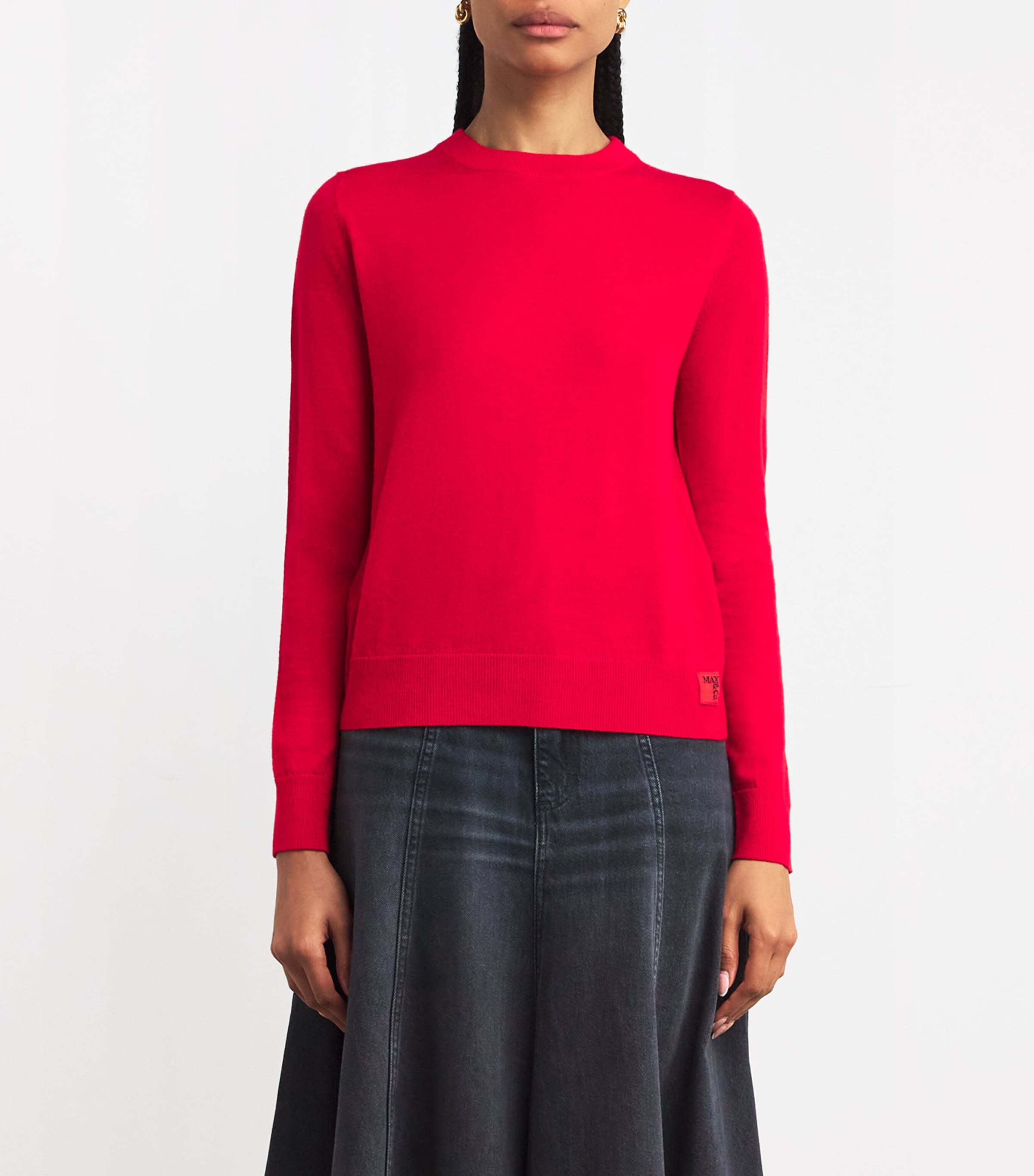 Wool Sweater SOUR CHERRY Image 3