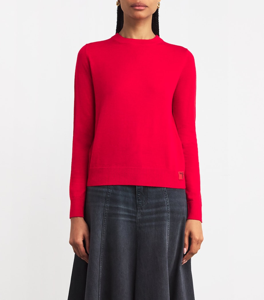 Wool Sweater SOUR CHERRY Image 3