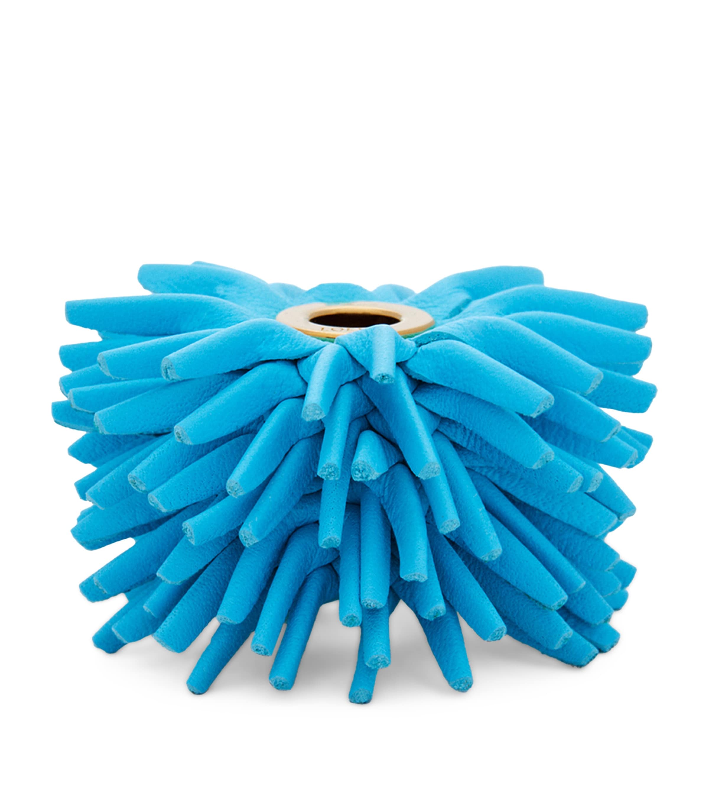Loewe Leather Flower Dice Charm In Blue