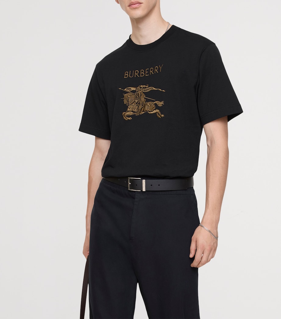 Cotton EKD Slim T-Shirt BLACK Image 2