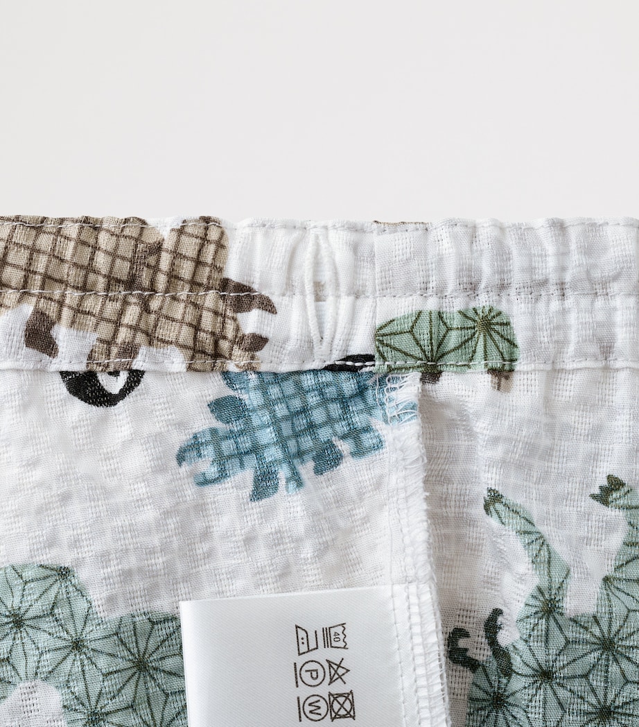 Miki House Cotton Dinosaur Jinbei Set (2-7 Years) Image 4
