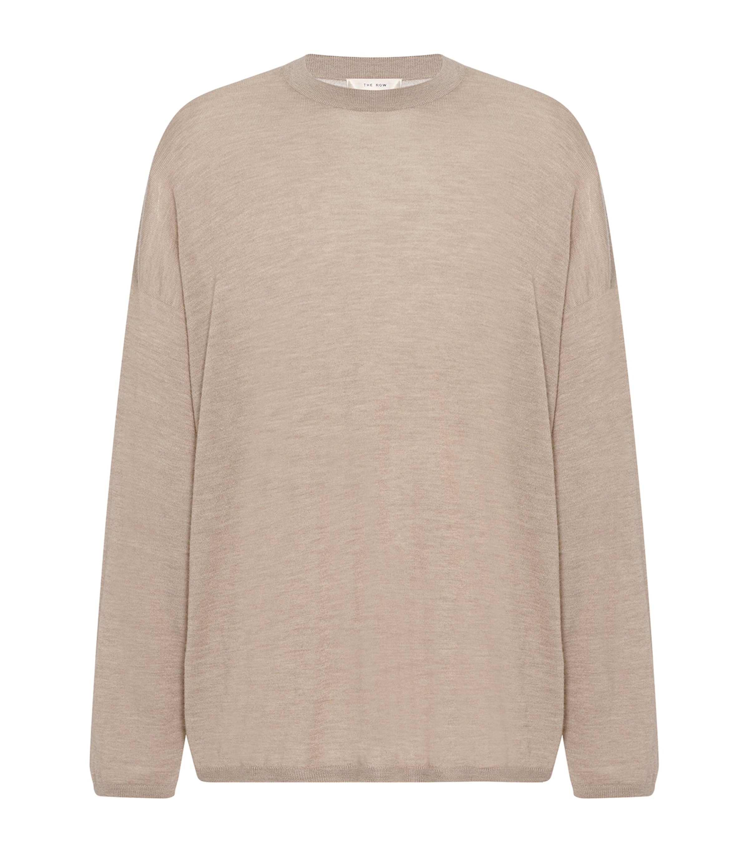 The Row Akito Cashmere Long-sleeve T-shirt In Pink