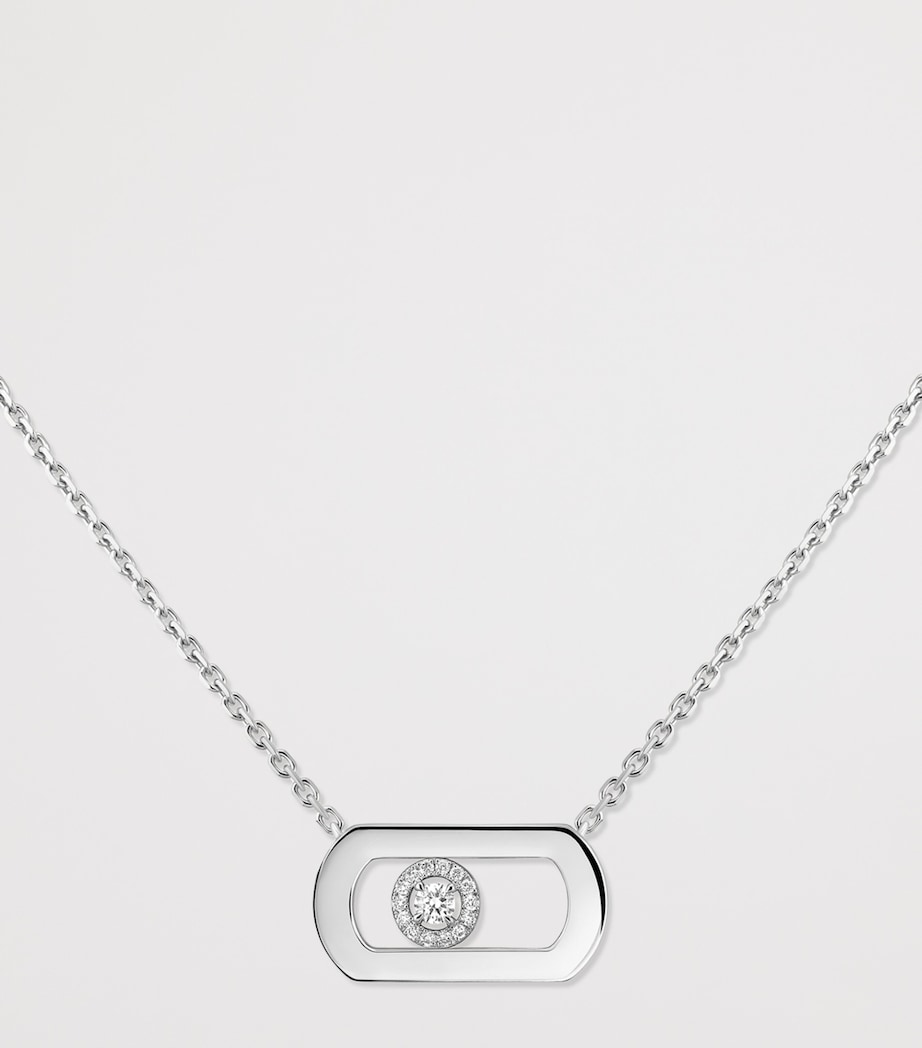 Messika So Move White Gold and Diamond Necklace White Gold Image 3
