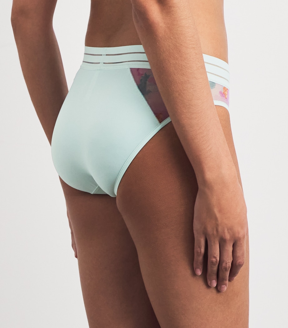 Maison Lejaby Womens Nufit Garden Bikini Briefs Quiet Garden Image 3