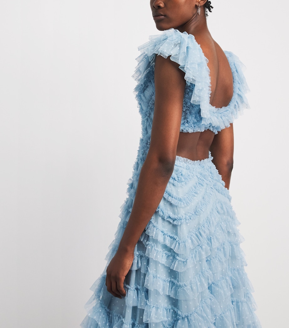 Needle & Thread Womens Tulle Lola Ballerina Gown Aqa Aqua Image 5