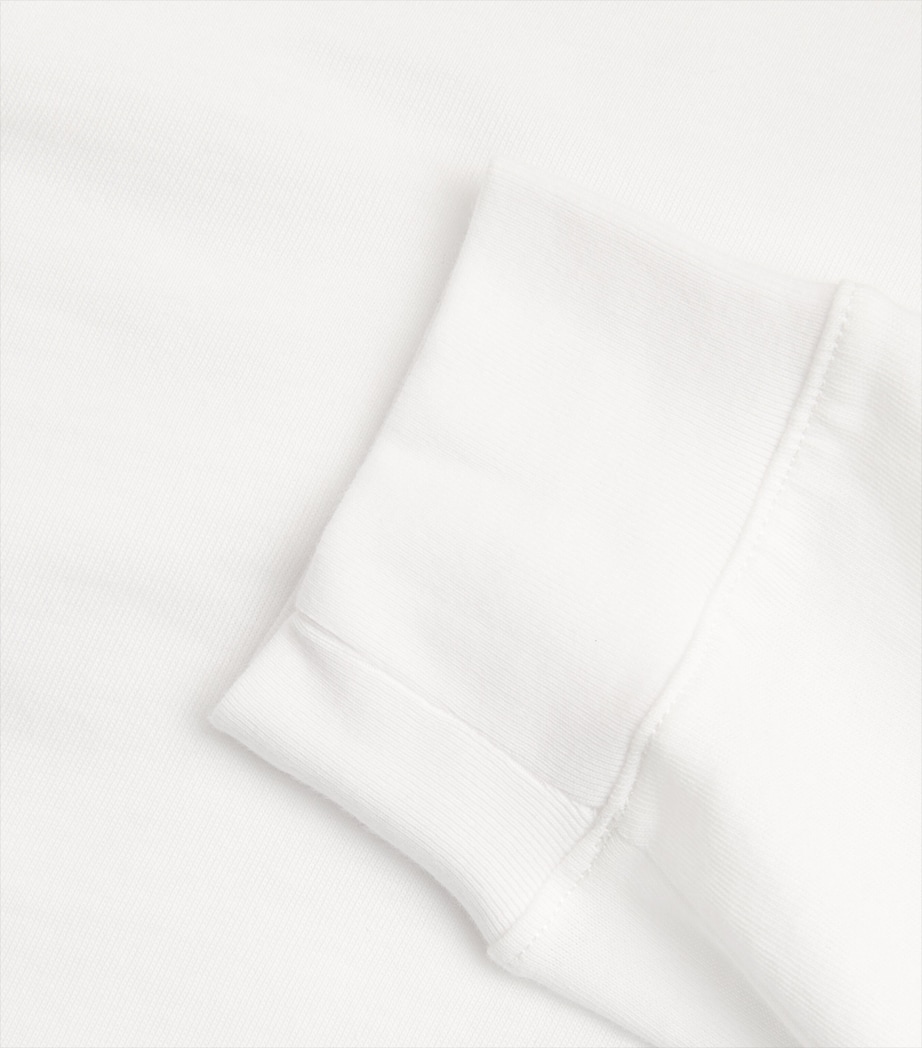 Cotton Long-Sleeve T-Shirt CHALK Image 5