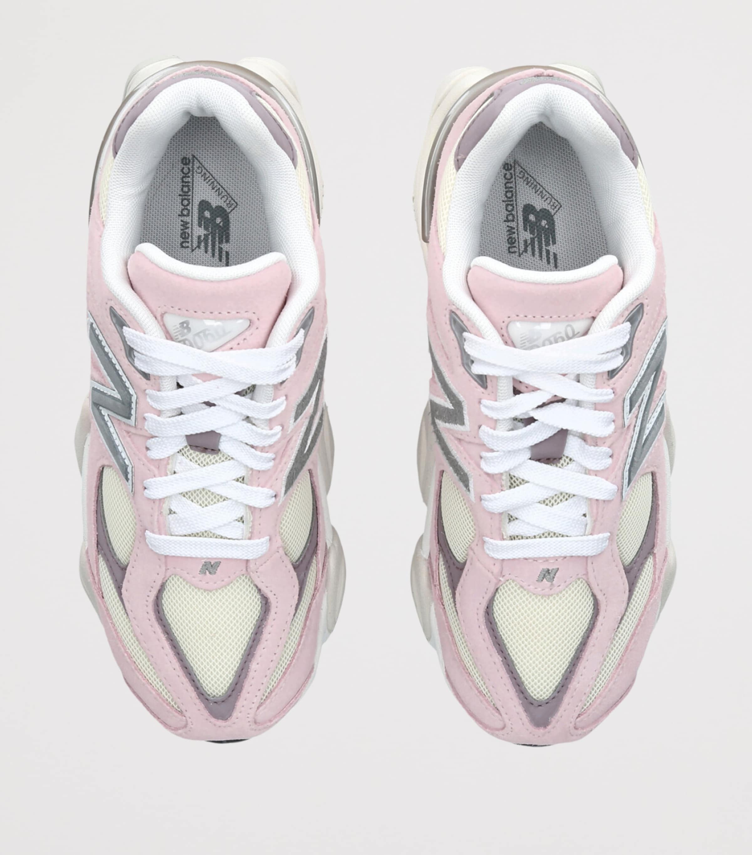 New Balance Kids Suede 9060 Sneakers Pink Comb Image 4