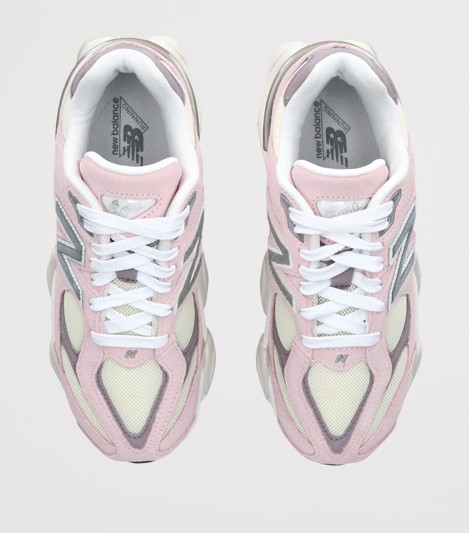 New Balance Kids Suede 9060 Sneakers Pink Comb Image 4