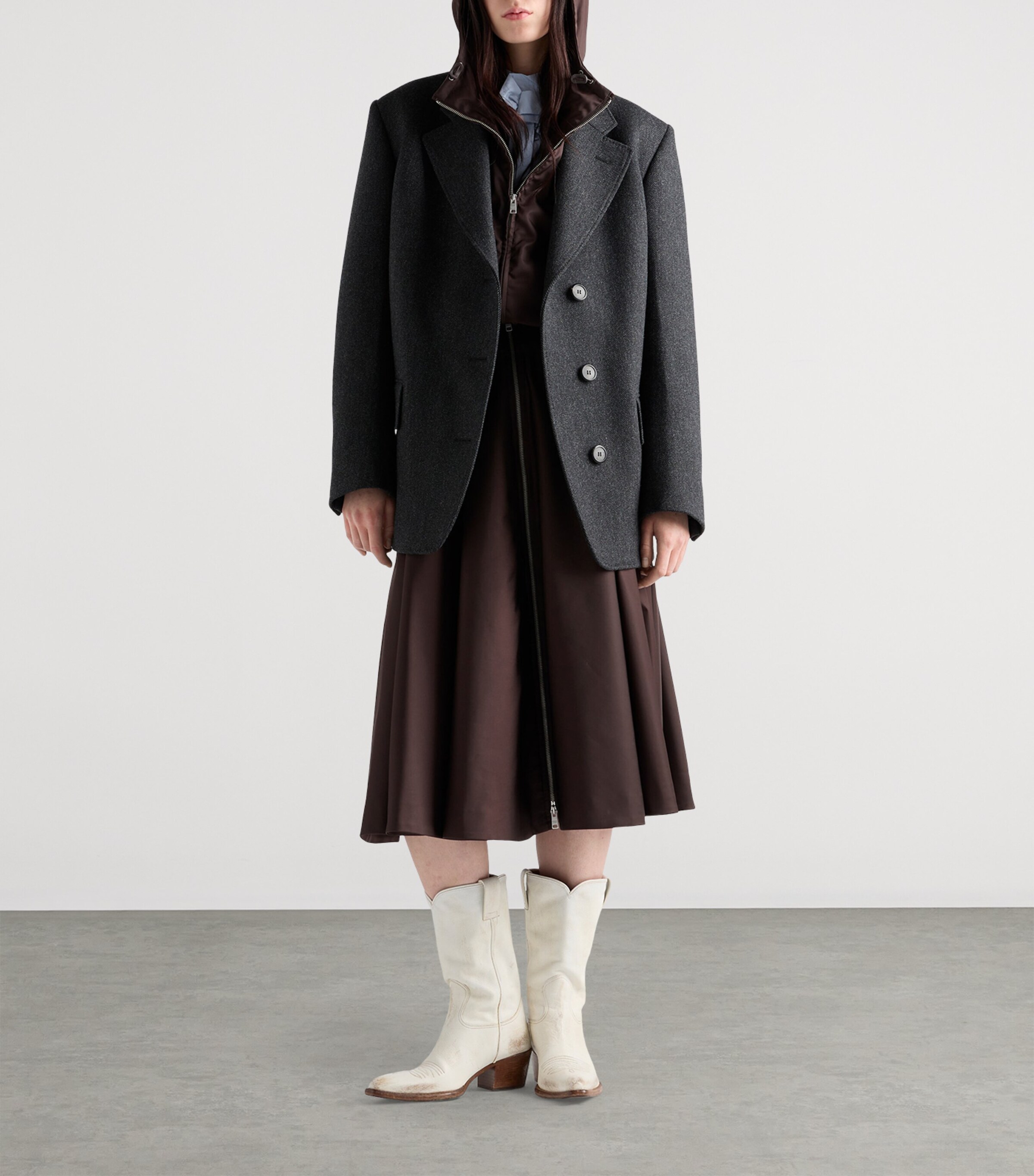 Re-Nylon Circle Skirt F0003 Image 2