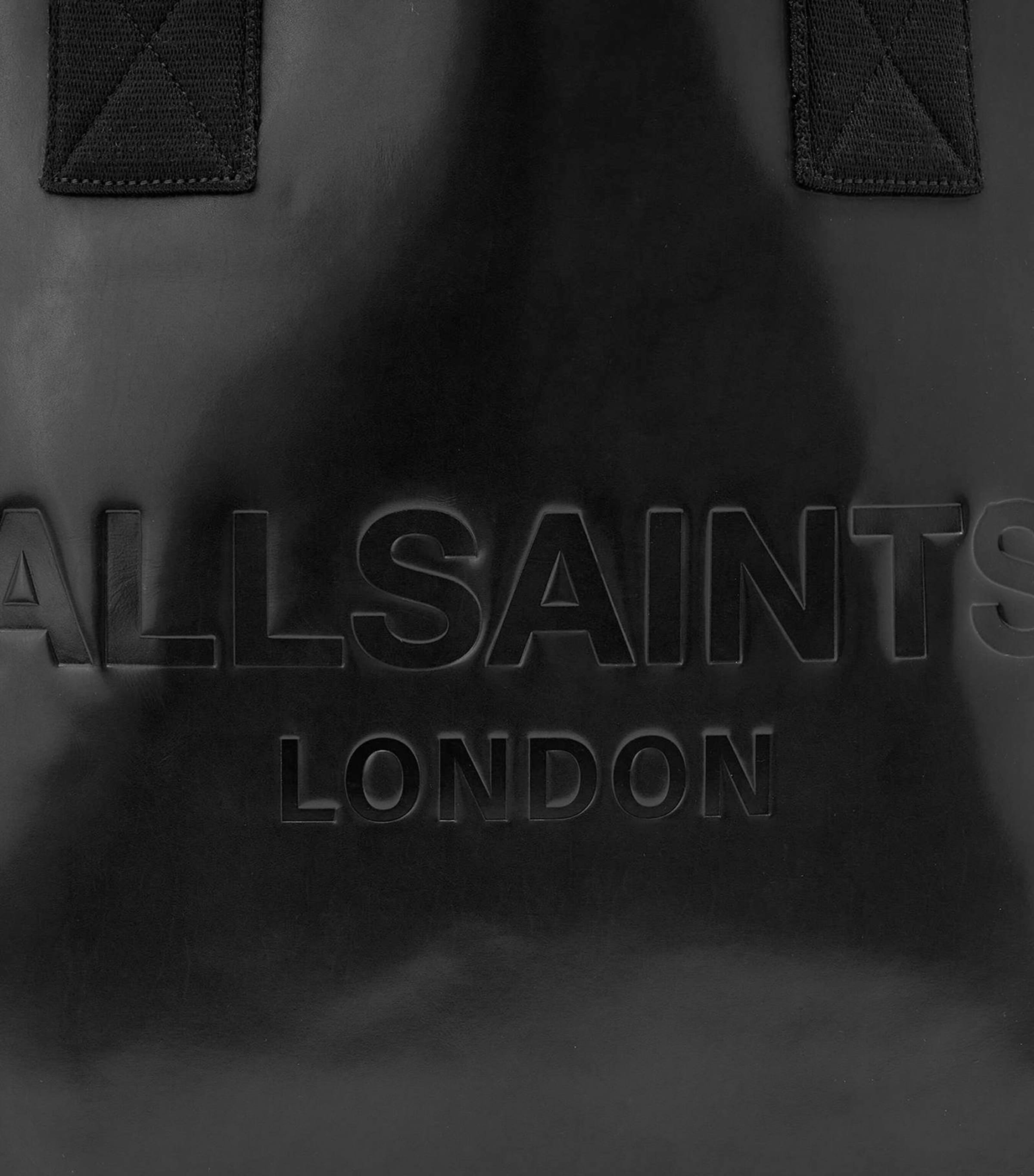 Leather Izzy Tote Bag BLACK Image 4