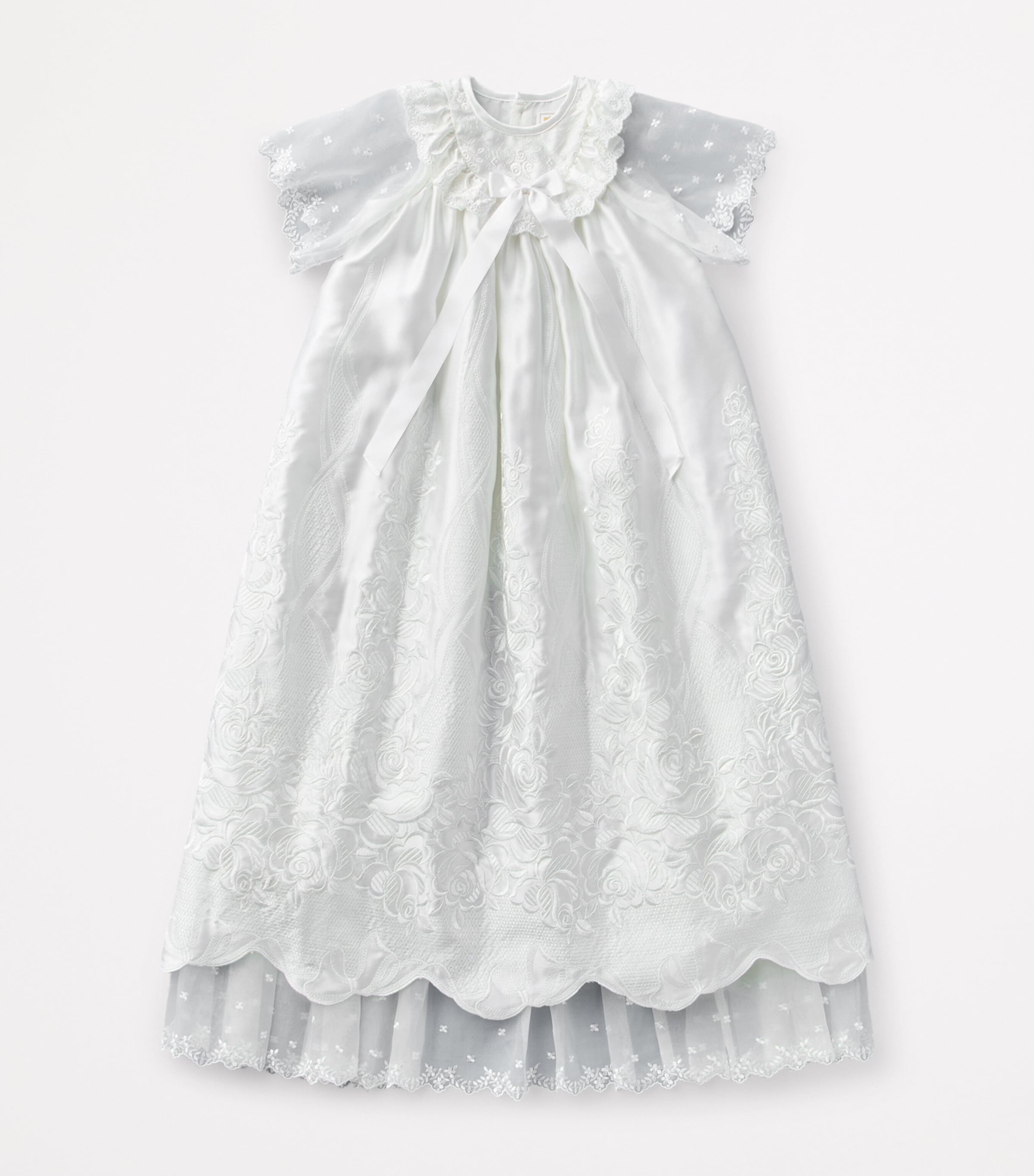 Miki House Silk Dress Set (Newborn-3 Months) Image 13
