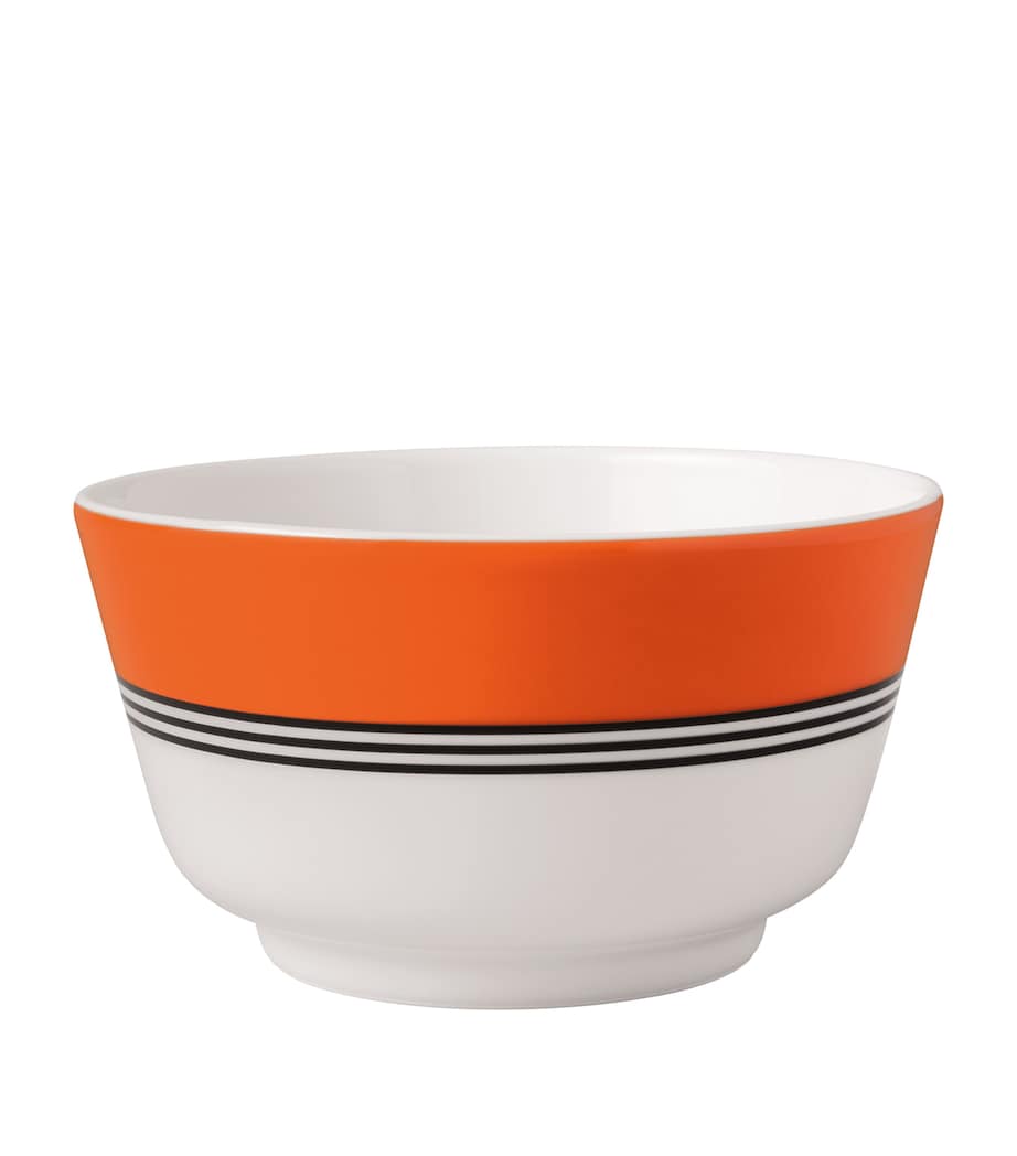 Porcelain Memphis Cereal Bowl (14cm) WHITE Image 1