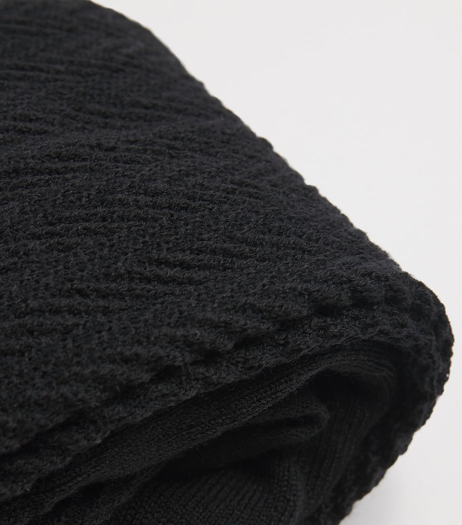 Virgin Wool-Blend Fable Estate Tights 3000 BLACK Image 5