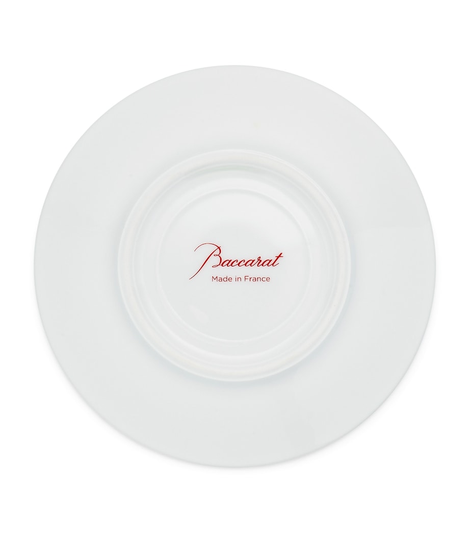 Set of 2 Porcelain Talleyrand Tea Cups and Saucers (220ml) CLEAR Image 4