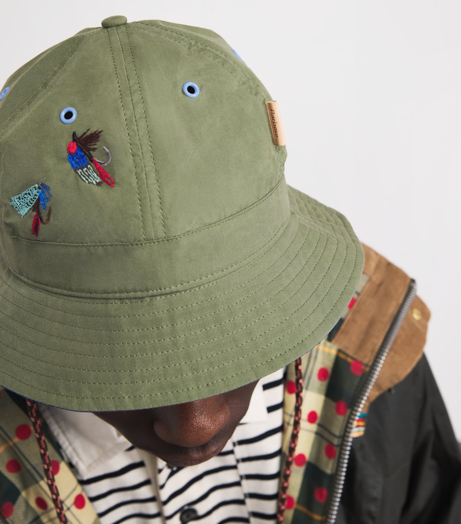 Barbour x Paul Smith Embroidered Bucket Hat Image 2