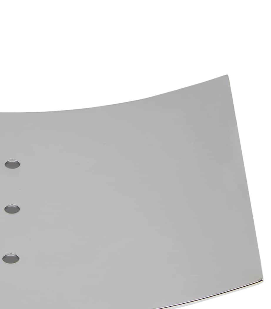 Rectangular Chrome Soap Dish NO COLOUR Image 2