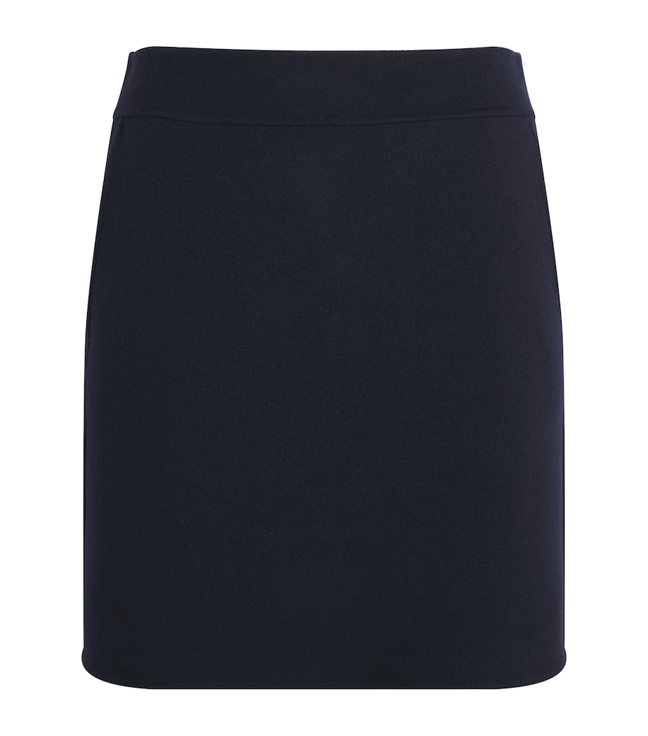Virgin Wool Mini Skirt MIDNIGHTBLUE Image 1