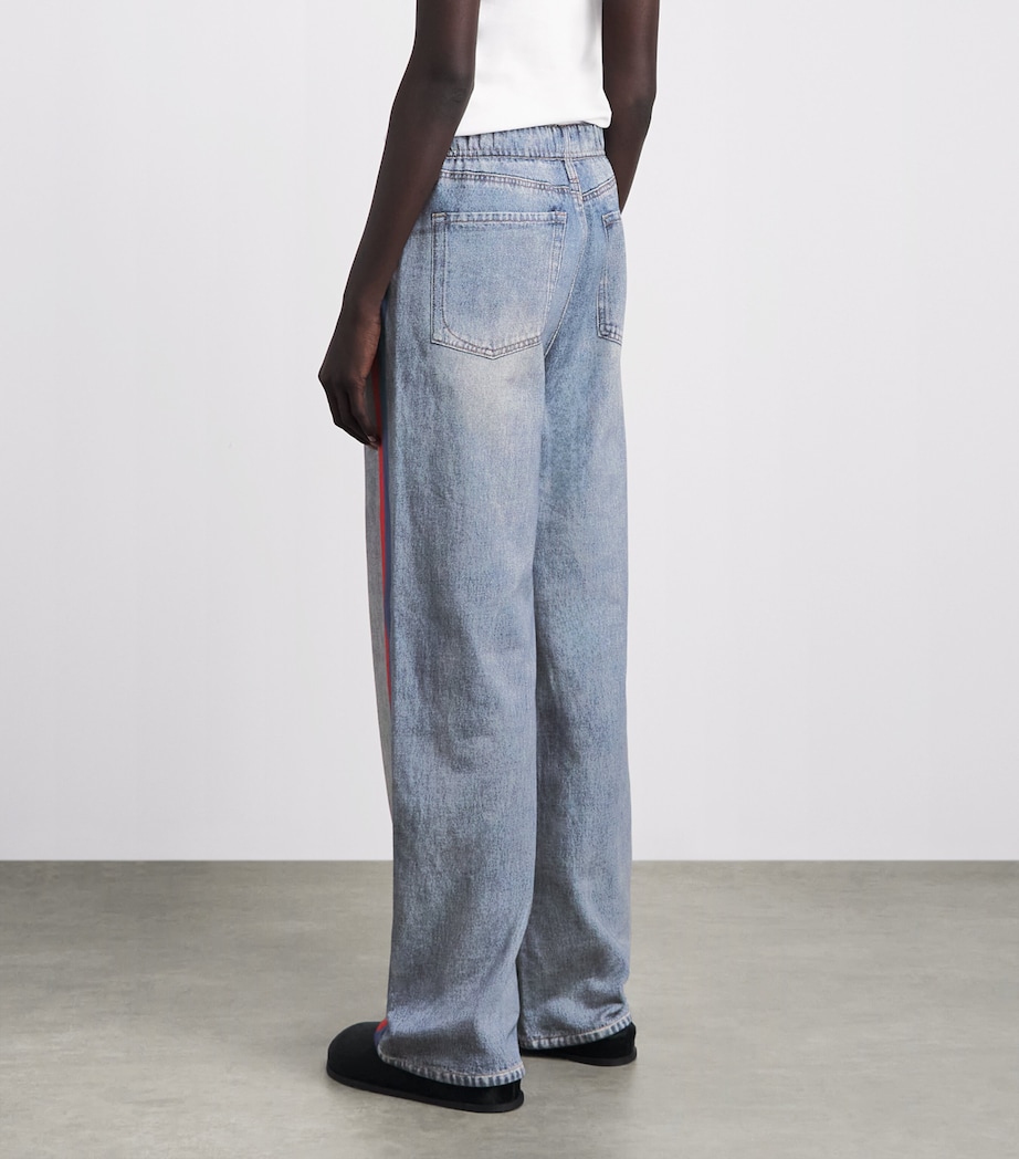 Rag & Bone Womens Miramar Sport Track Pants Coneyblue Image 5