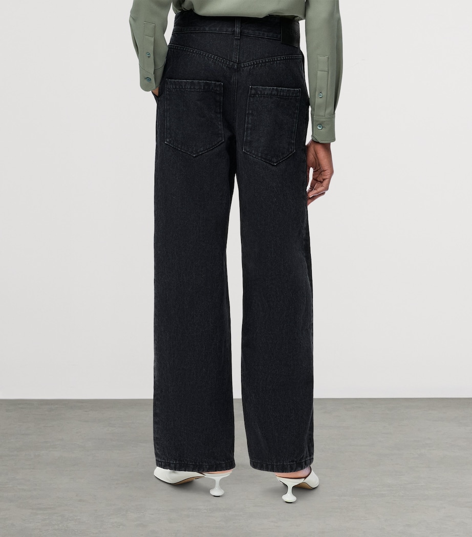 Anagram Baggy Jeans BLACK Image 2