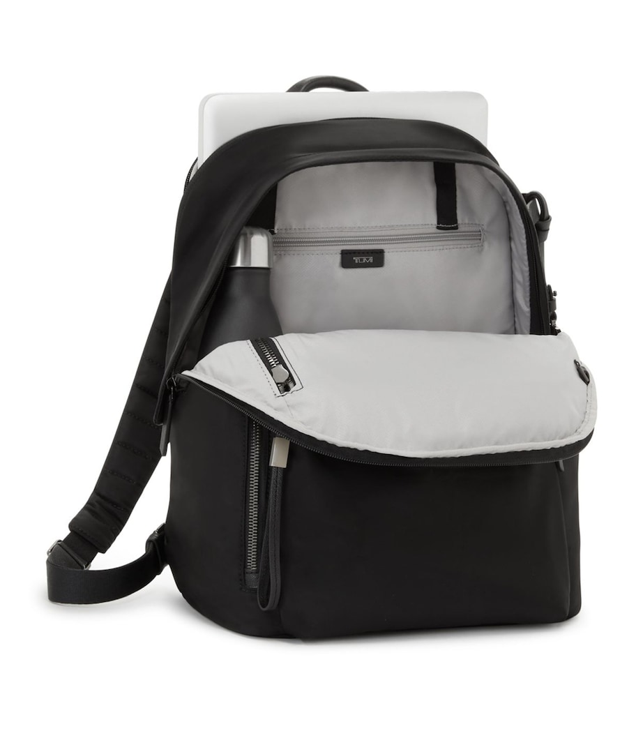 Nylon Voyageur Halsey Backpack BLACK GUNMETAL T522 Image 2