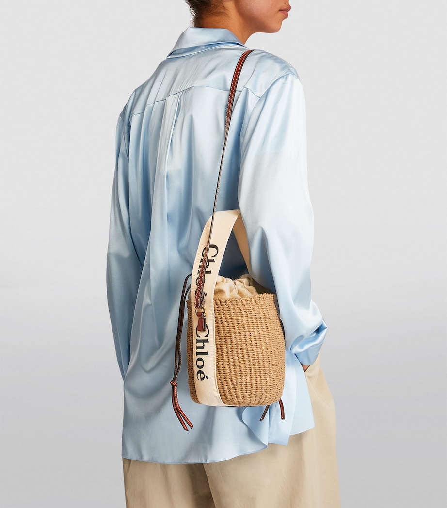 Small Woody Basket Bag BASKET WHITE Image 4