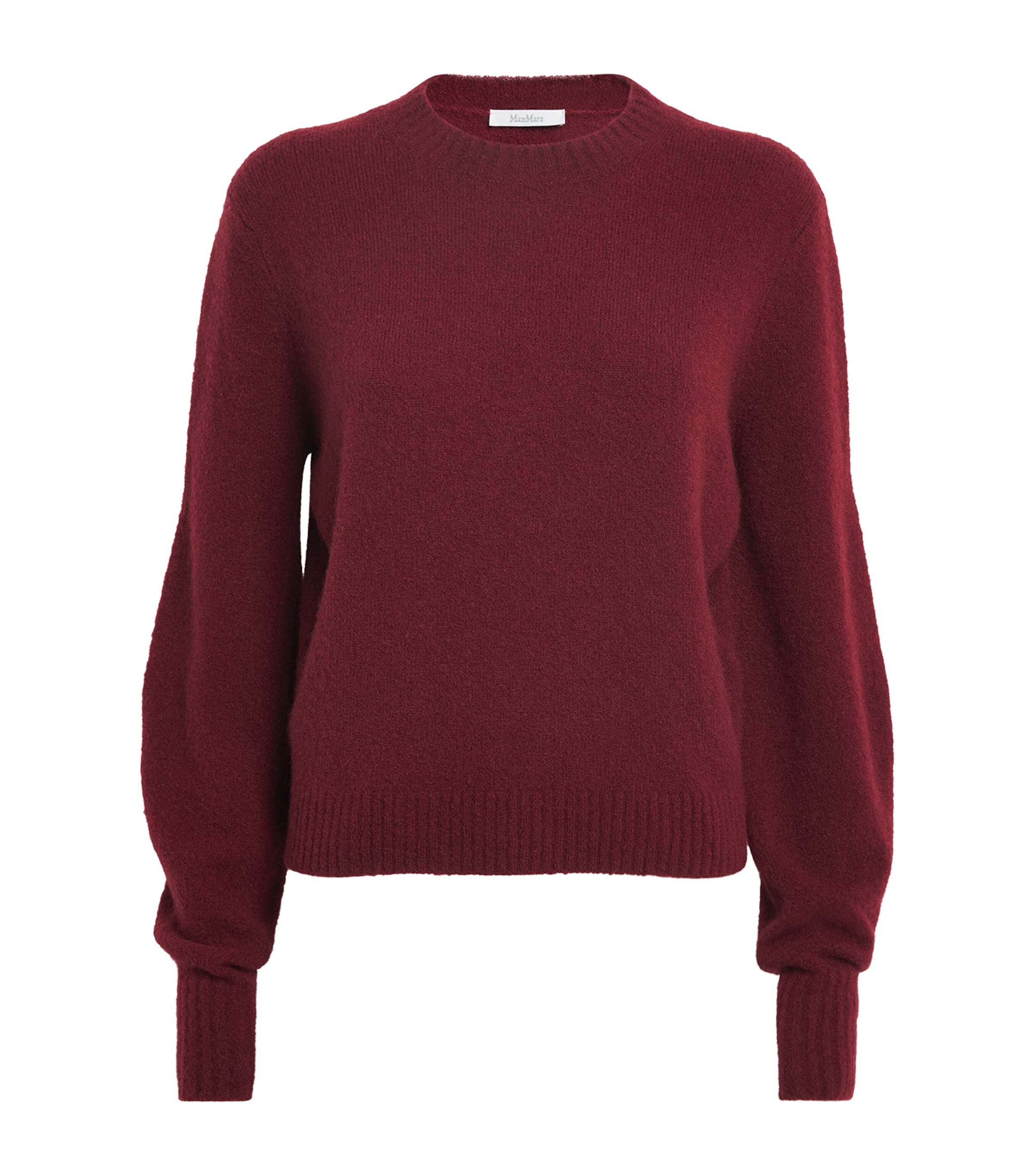 Max Mara Cashmere-blend Sweater In Red