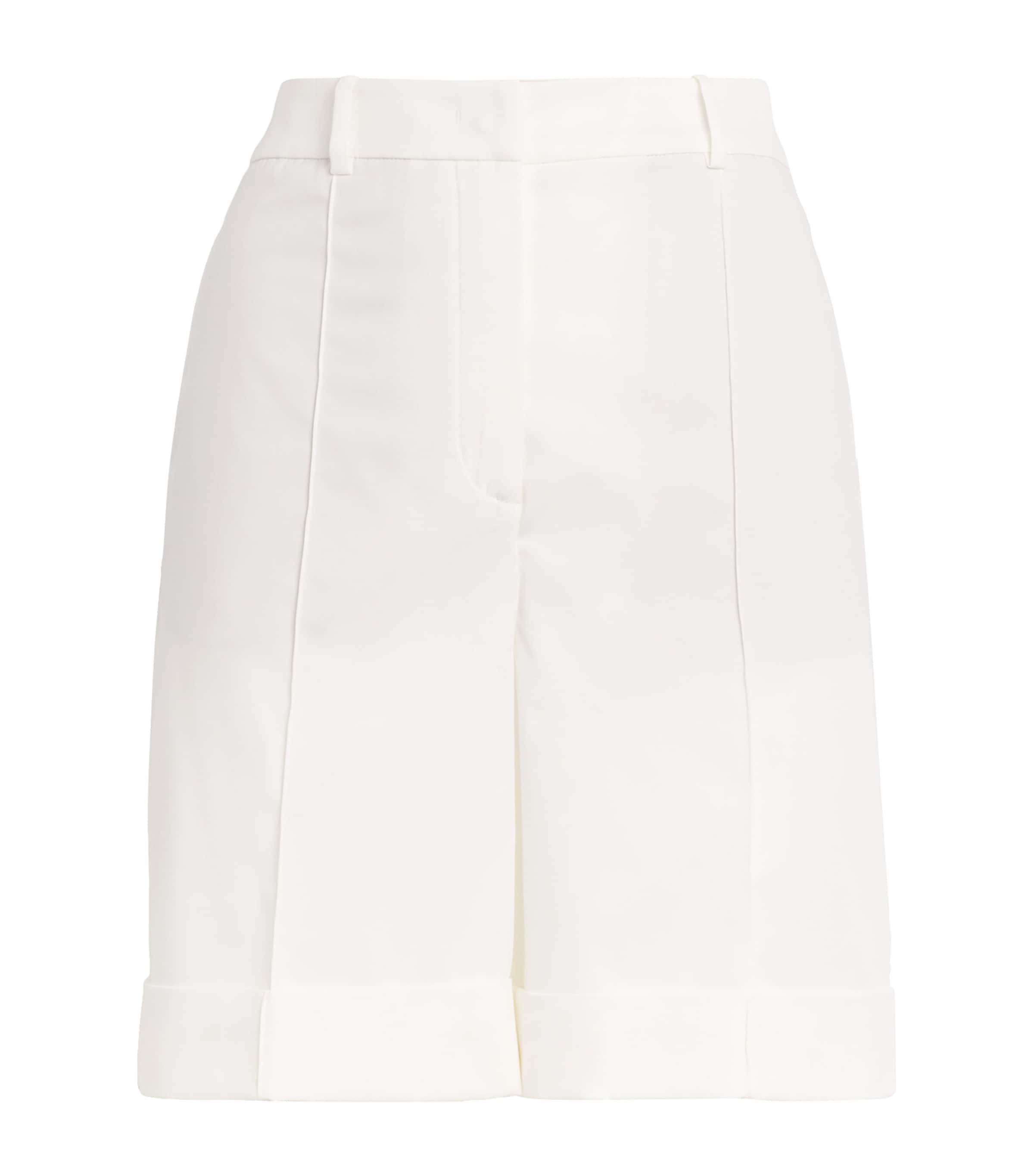 Eleventy Cotton-blend Tailored Shorts