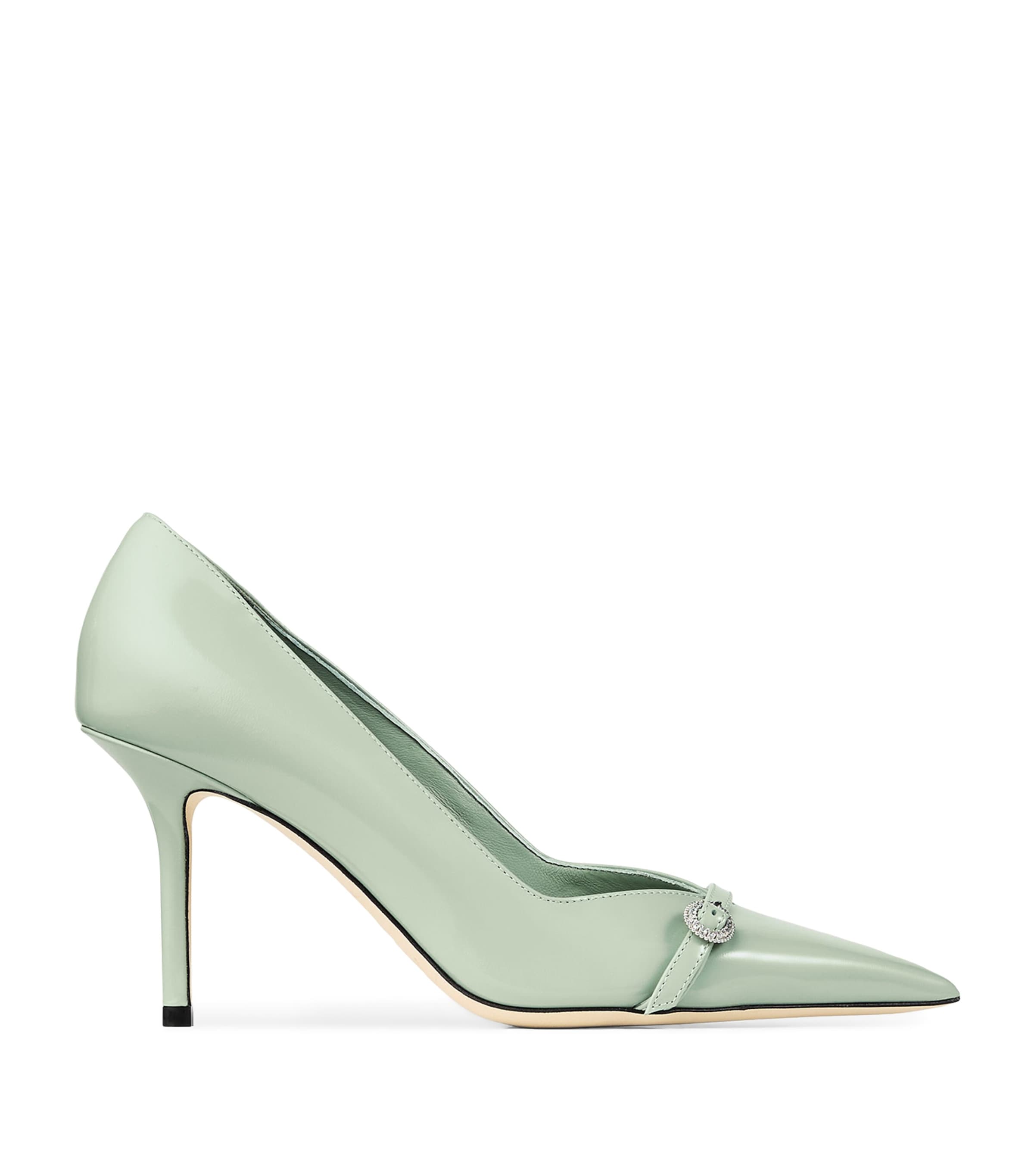 Jimmy Choo Keari 85 Heeled Pumps Verde Image 1