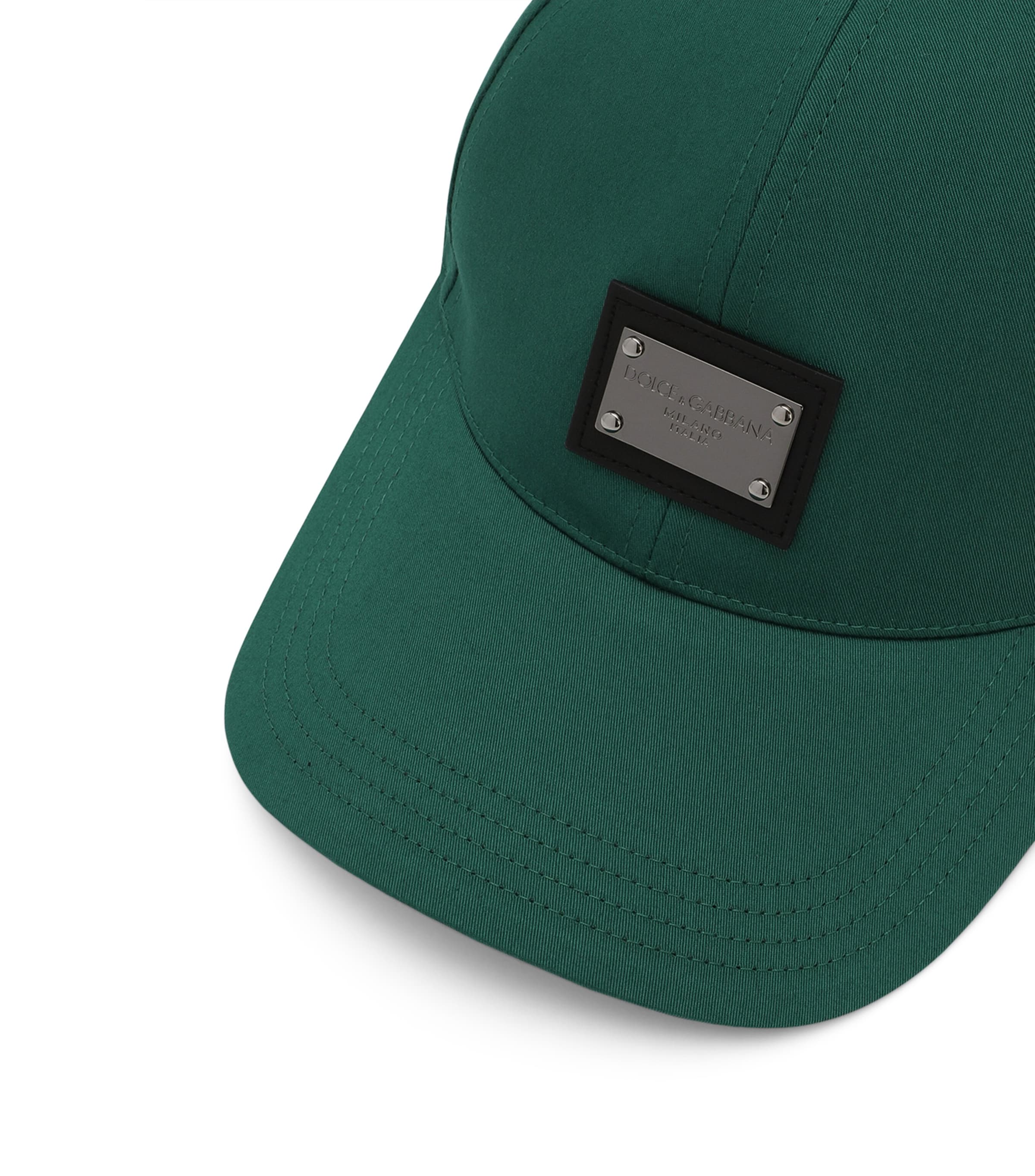 Logo Baseball Cap V0340-DARK MUSK GREE Image 2