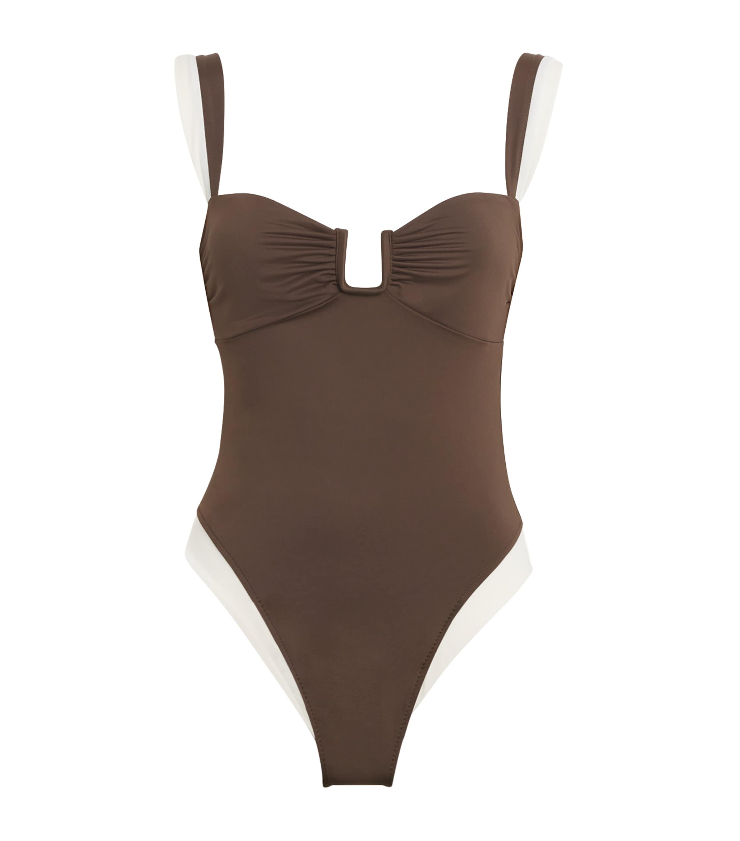 Away That Day Cannes Swimsuit In Burgundy