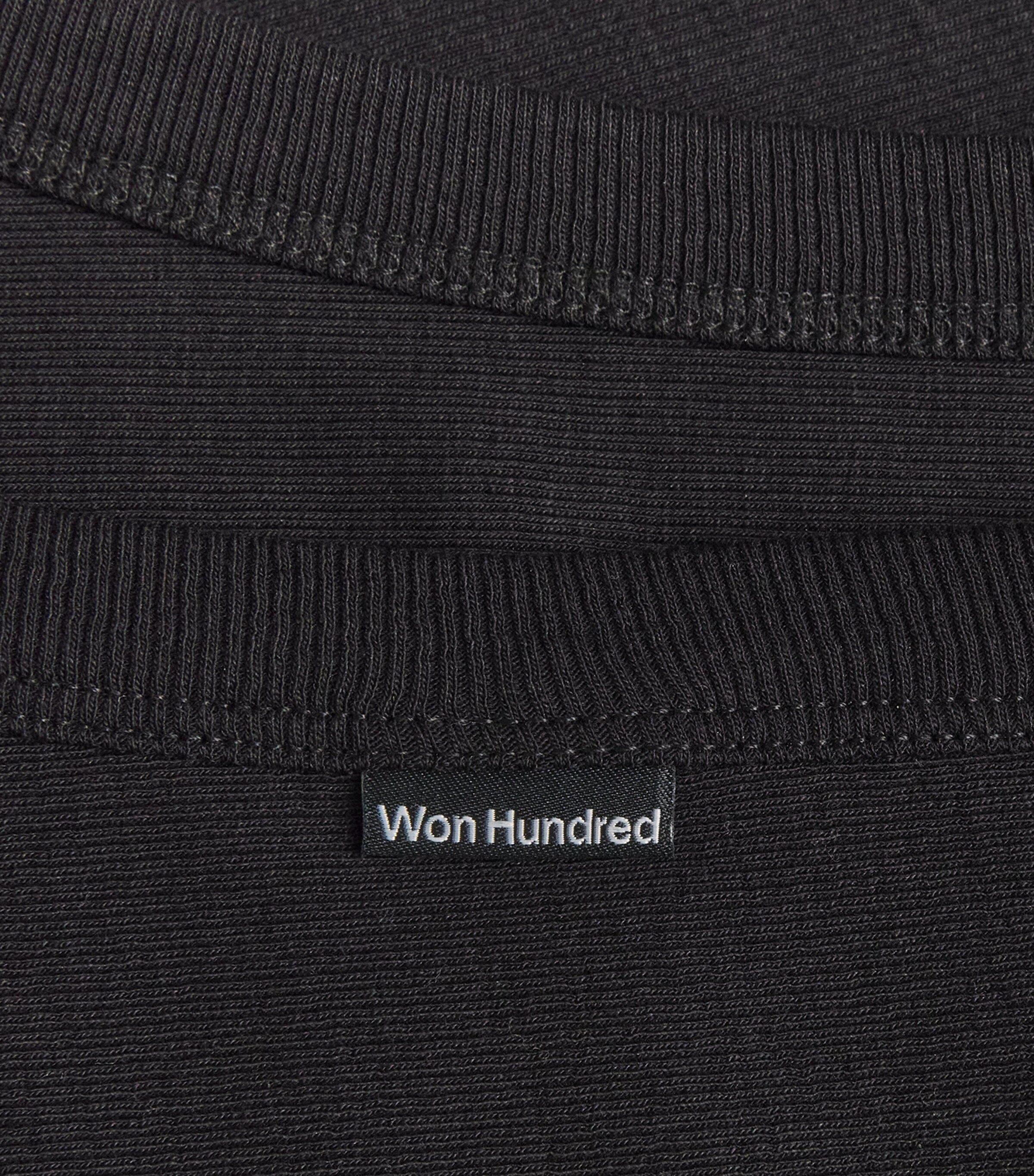 Won Hundred Mens Stretch-Cotton Simo Tank Top Black Image 6