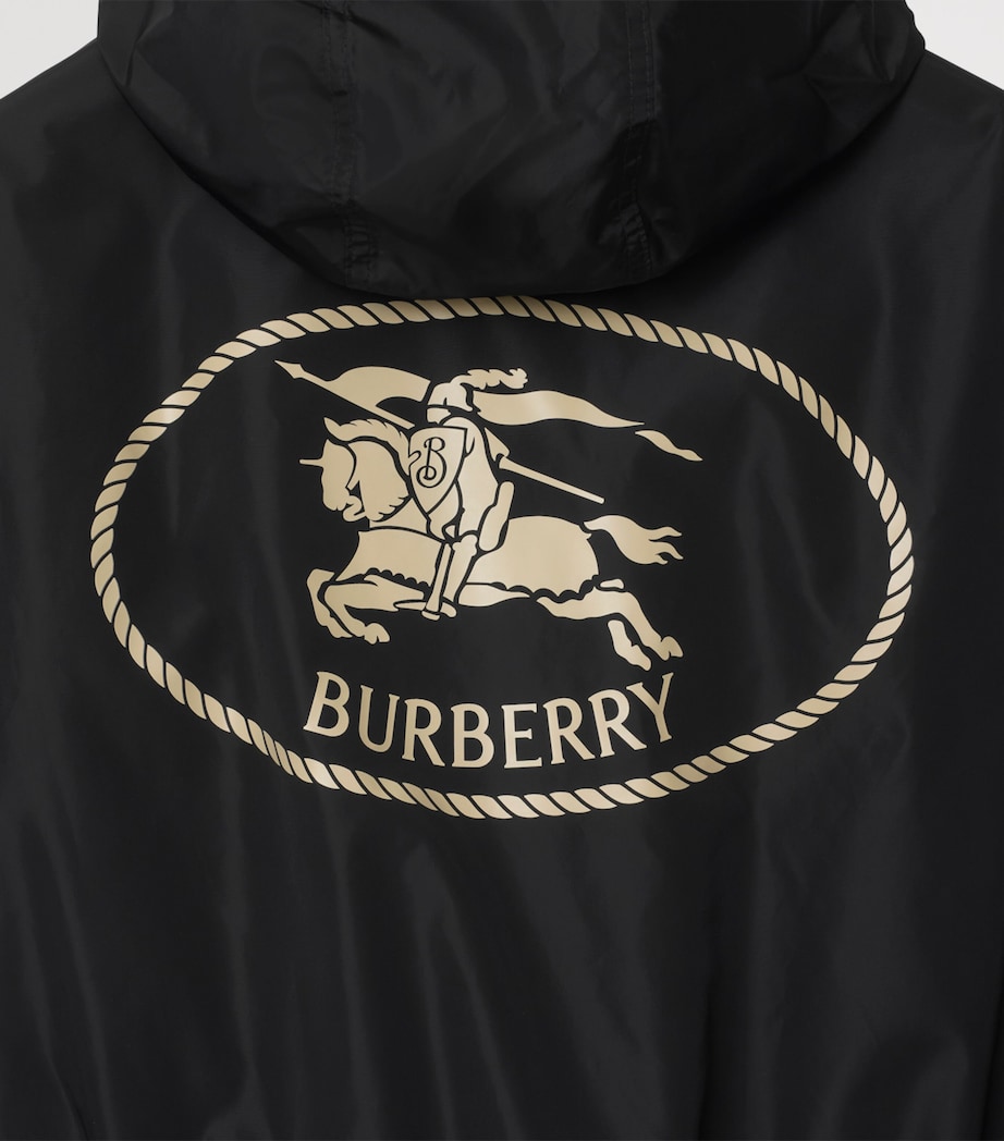 Nylon Knight Stamp Jacket BLACK Image 5