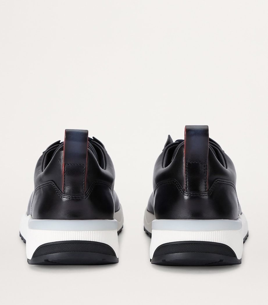 Leather Innova Sneakers NAVY Image 2