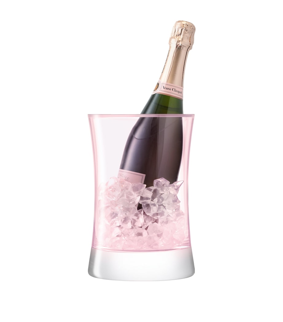 Moya Champagne Flutes and Ice Bucket Serving Set BLUSH PINK Image 3