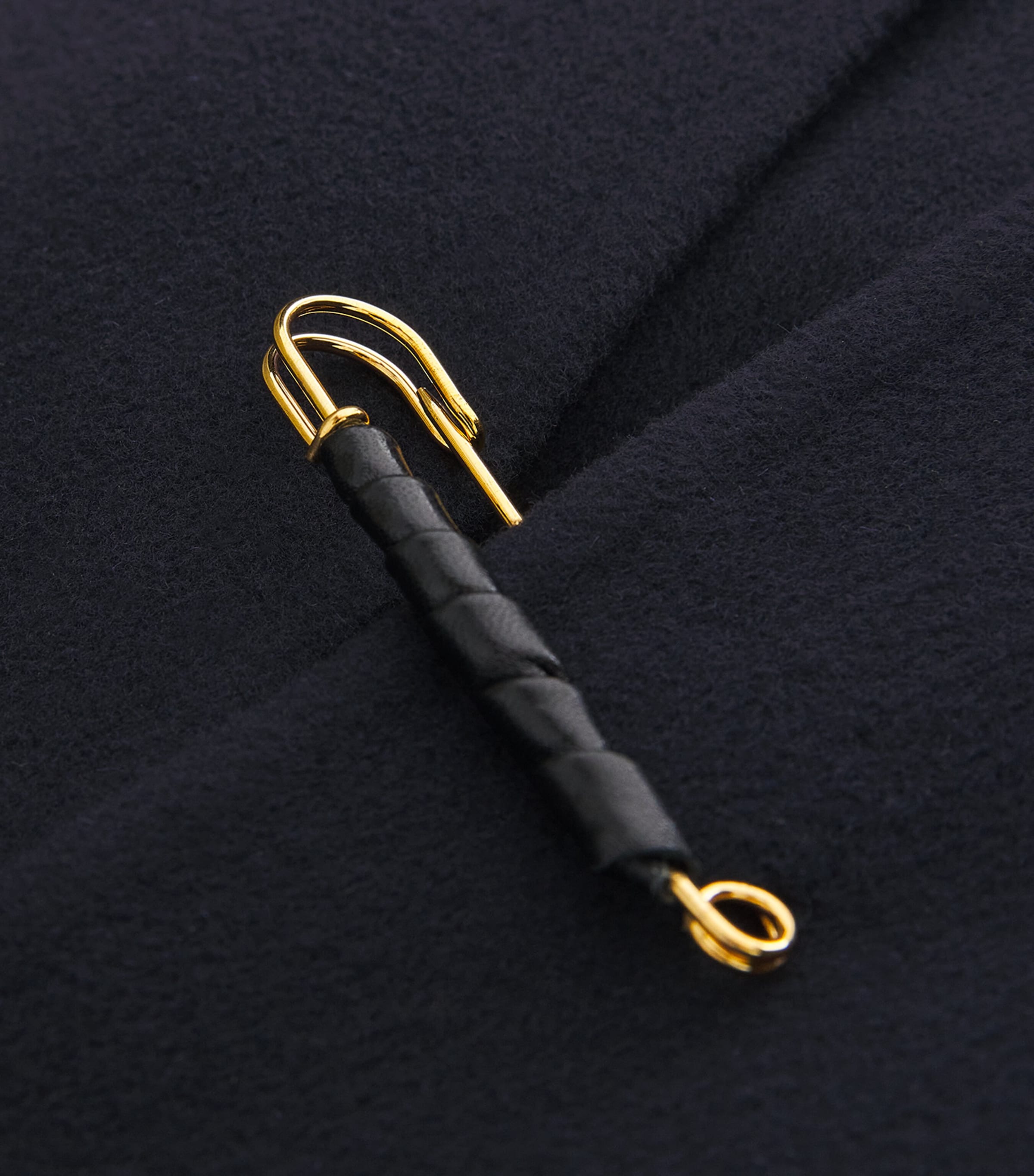 Wool-Cashmere Wrap Coat MIDNIGHT Image 5