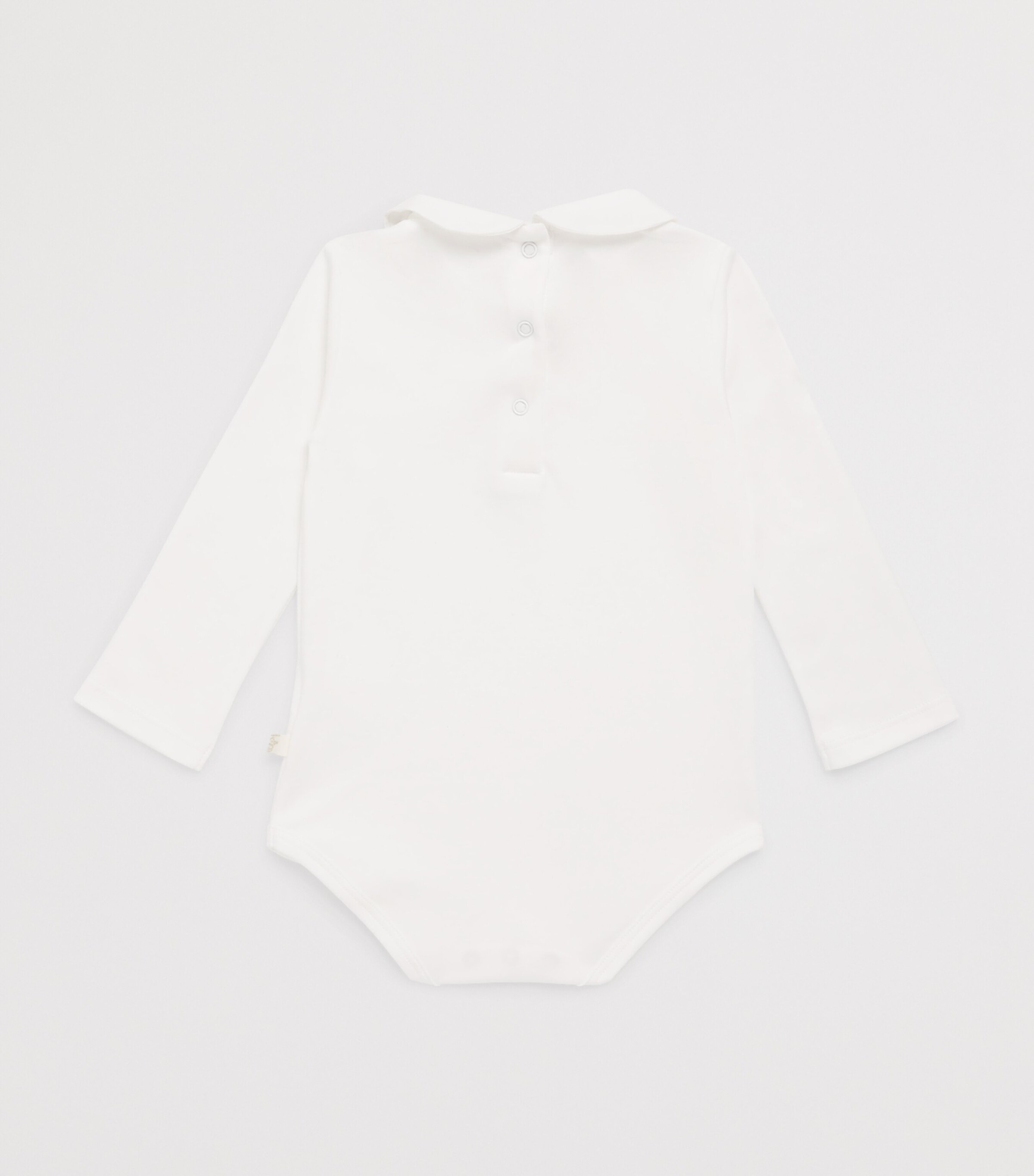 Marie-Chantal Embroidered Pima Cotton Bodysuit (0-12 Months) Pink Image 2