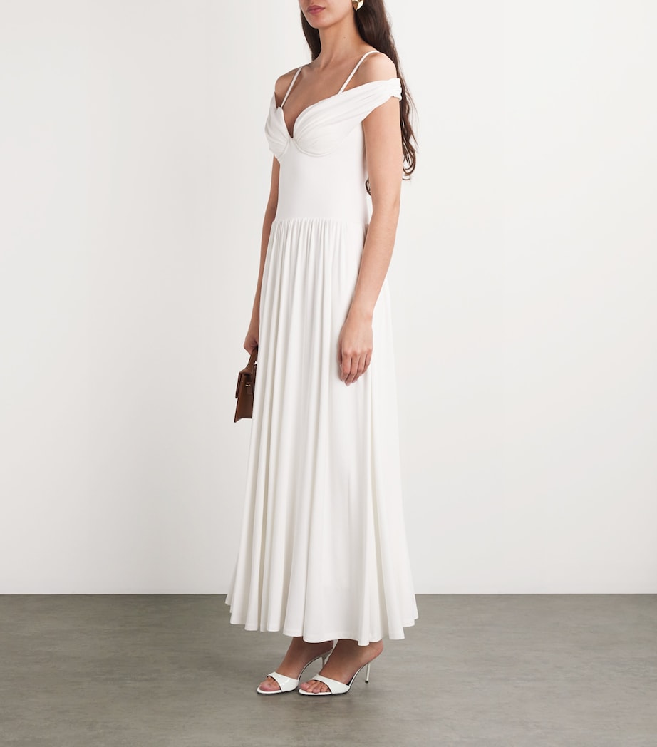 Patent Leather Lidia Mules 70 WHITE Image 5