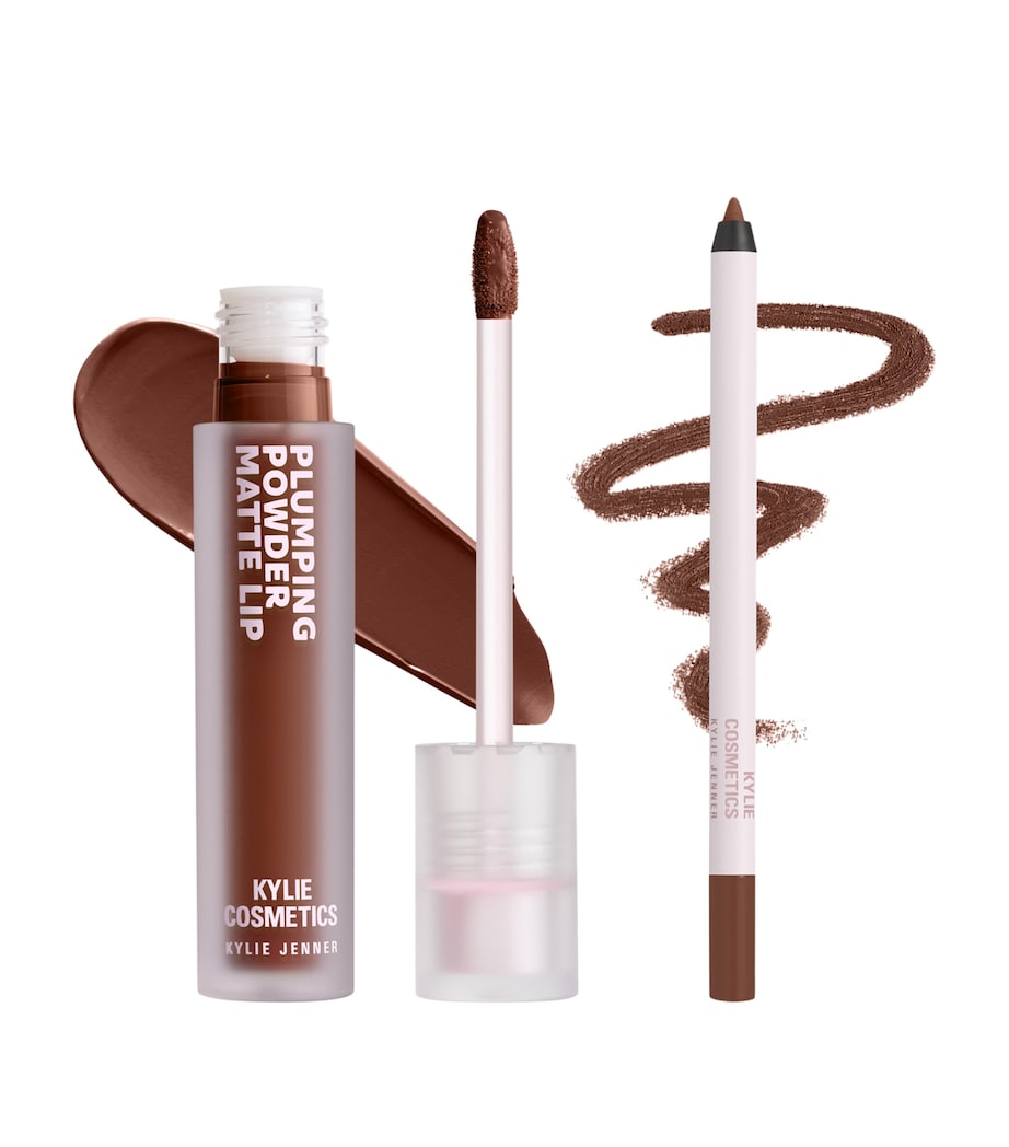 Kylie Cosmetics Plumping Matte Lip Kit True Brown K Image 3