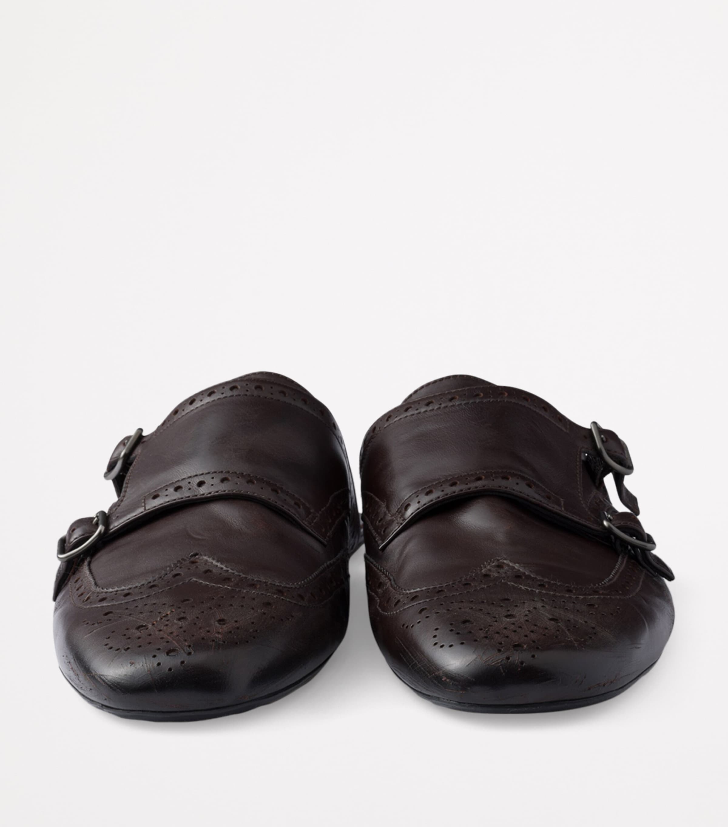 Calfskin Monk-Strap Mules F0192 Image 5