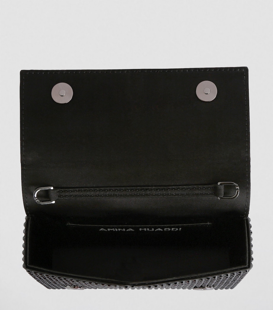 Super Amina Paloma Clutch Bag BLACK Image 2