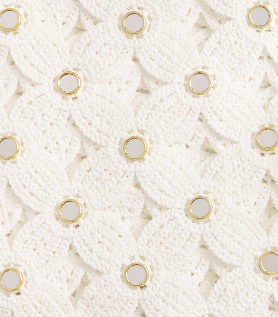 Maje Womens Crochet Trousers White Image 6