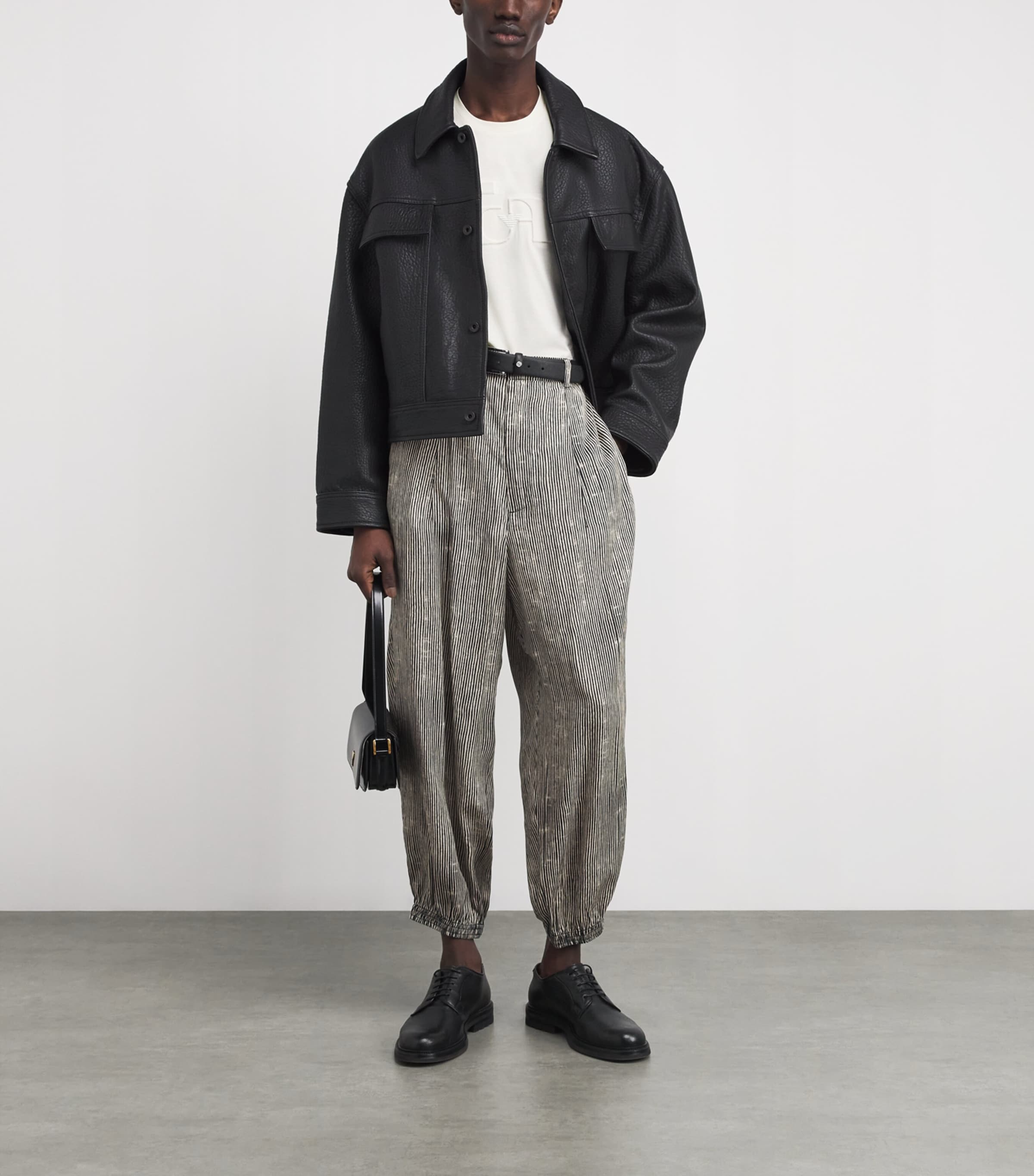 Cotton Flocked Logo T-Shirt F0004 Image 2